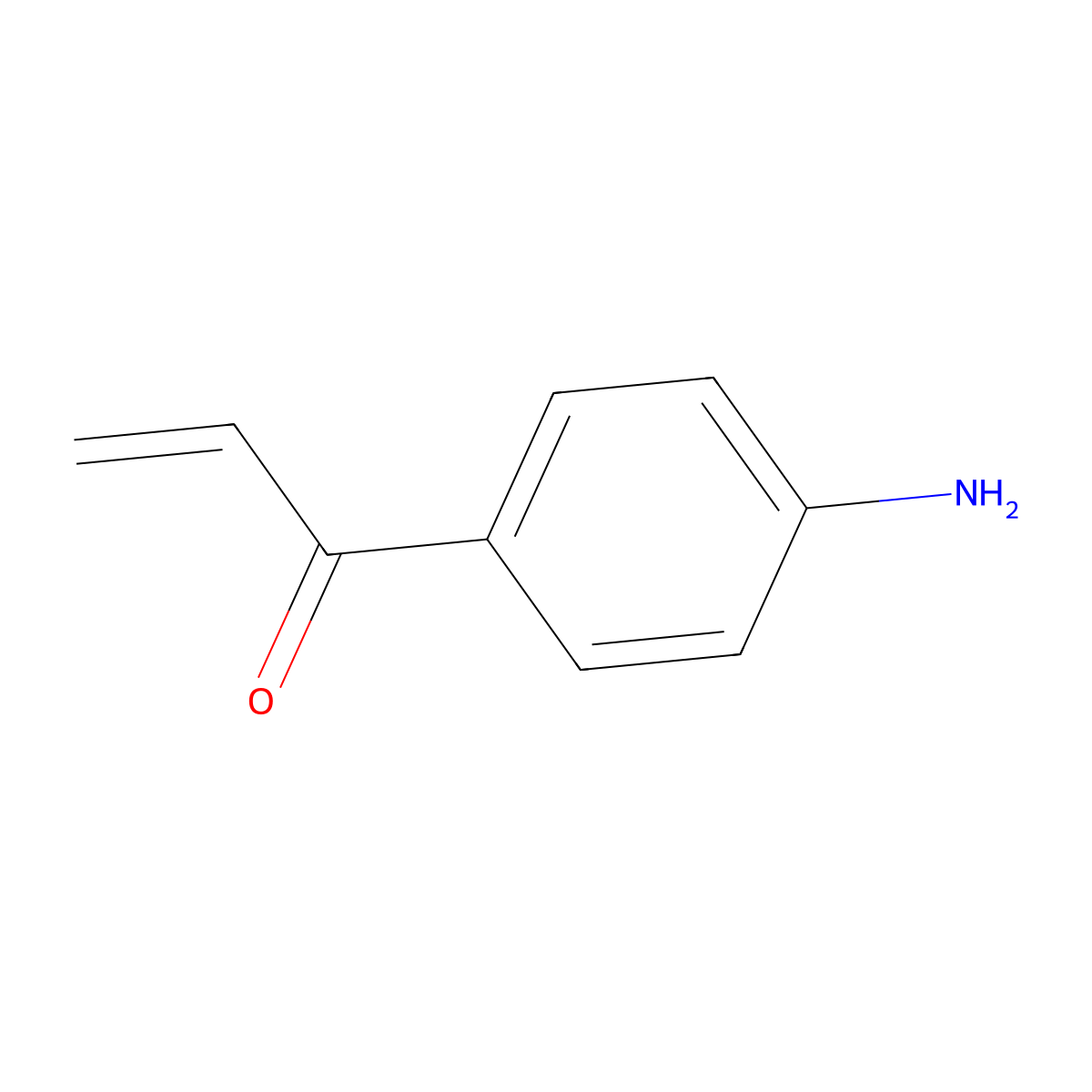 1-(4-Aminophenyl)prop-2-en-1-one molecular structure, CAS 54509-18-1