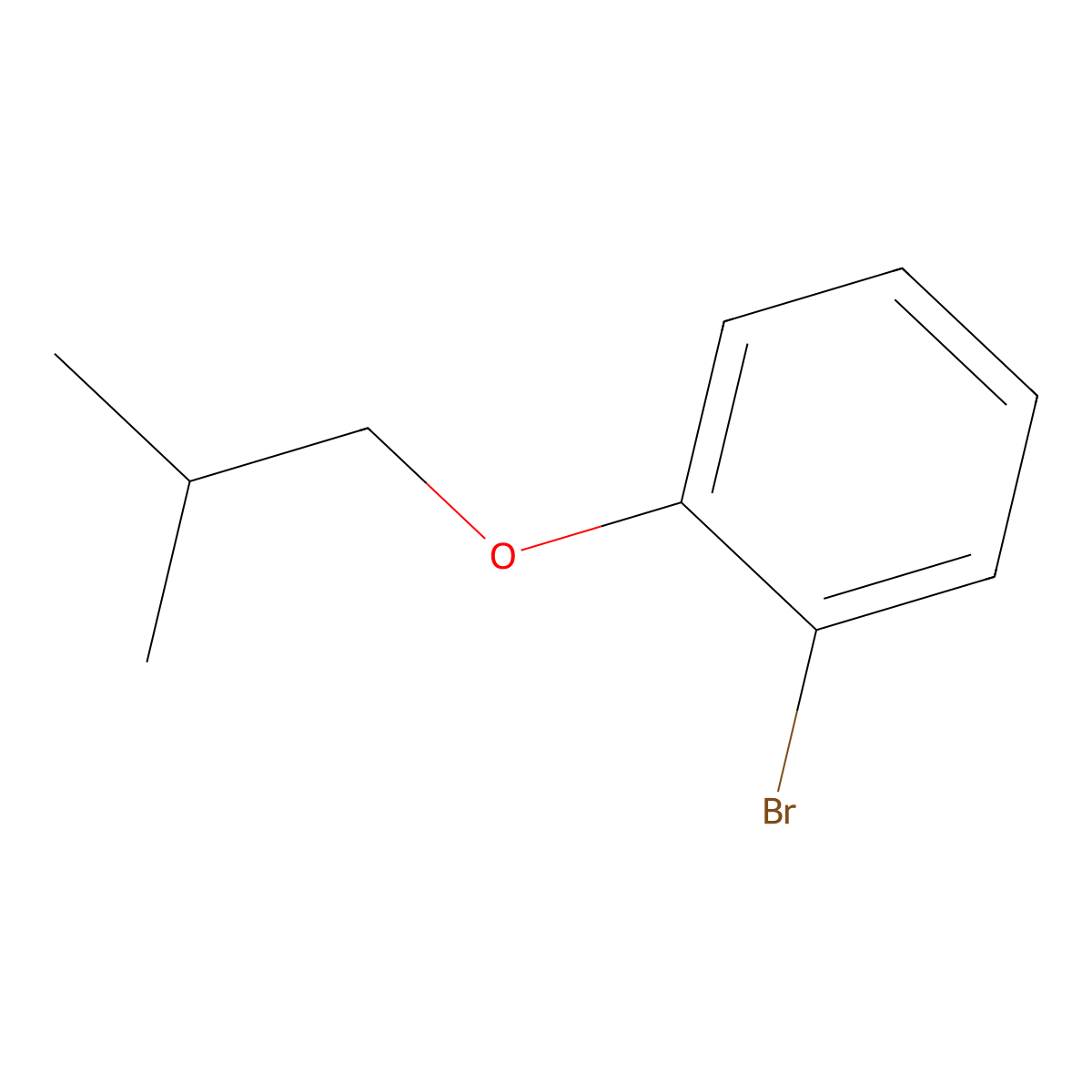 1-bromo-2-(2-methylpropoxy)Benzene molecular structure, CAS 54514-31-7