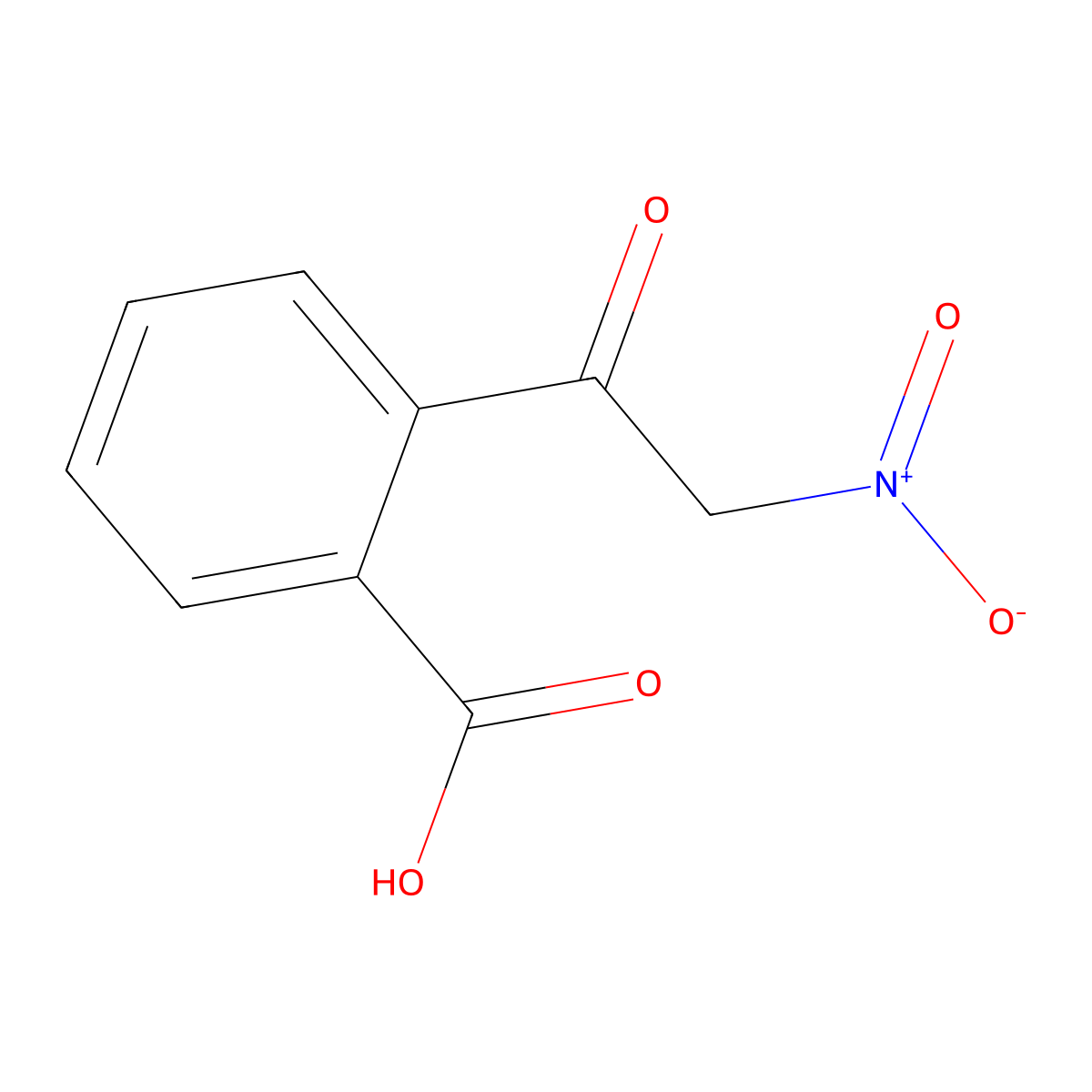 2-(2-nitroacetyl)benzoic Acid molecular structure, CAS 54519-62-9
