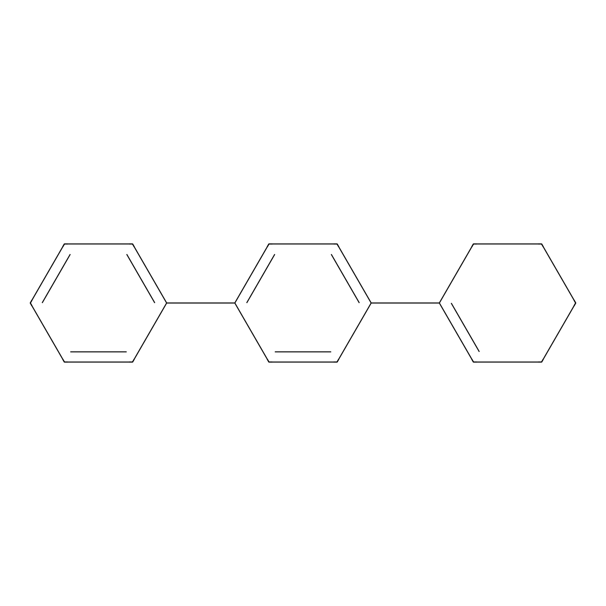 4-(Cyclohex-1-en-1-yl)biphenyl molecular structure, CAS 5452-64-2