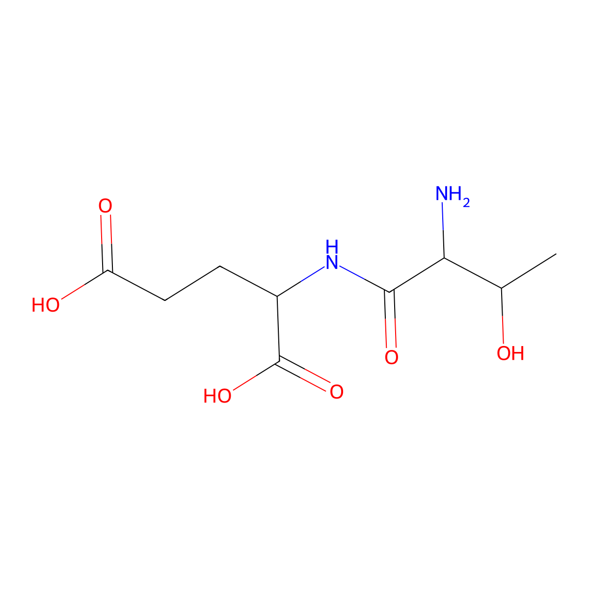 Thr-Glu molecular structure, CAS 54532-73-9