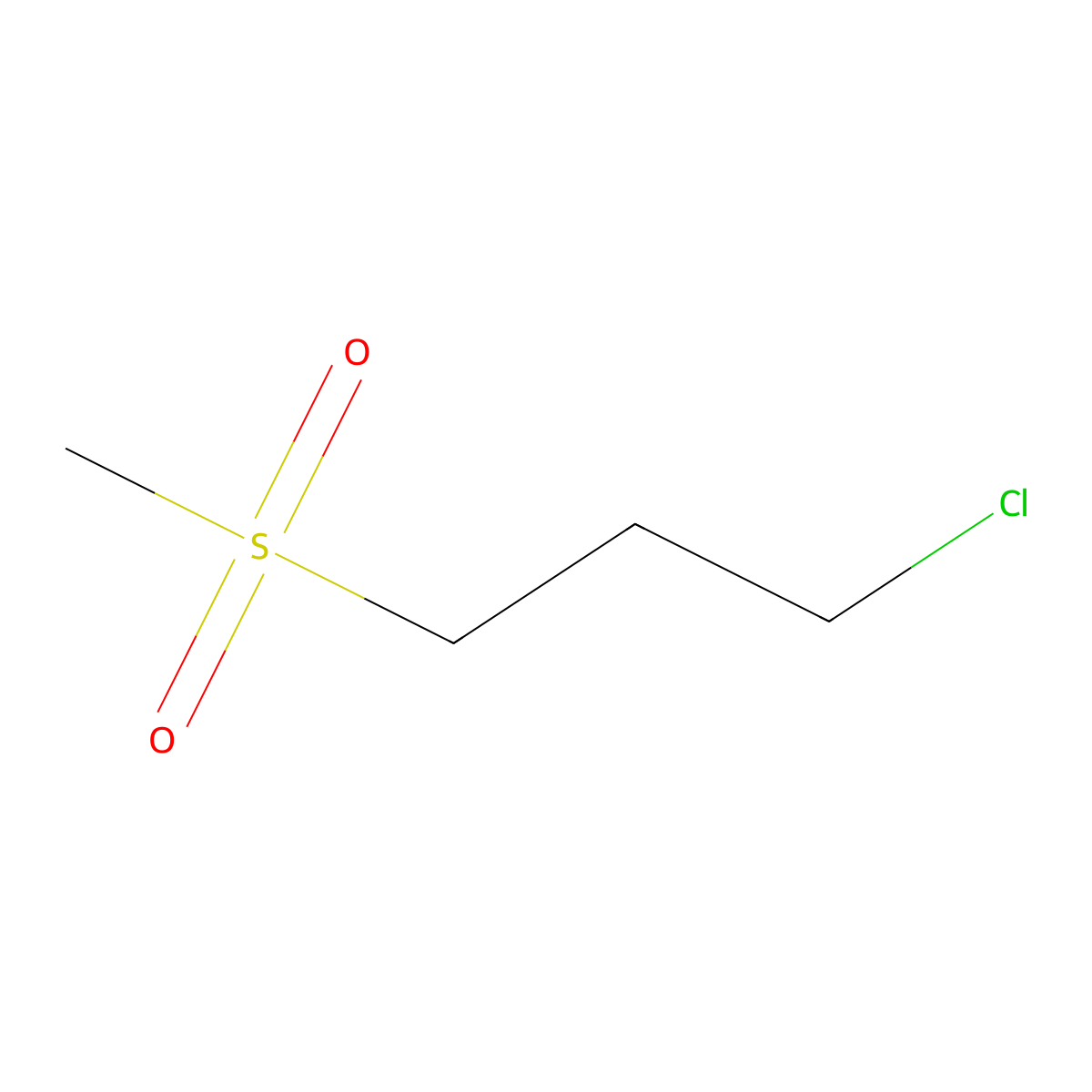 1-Chloro-3-methanesulfonylpropane molecular structure, CAS 54533-11-8