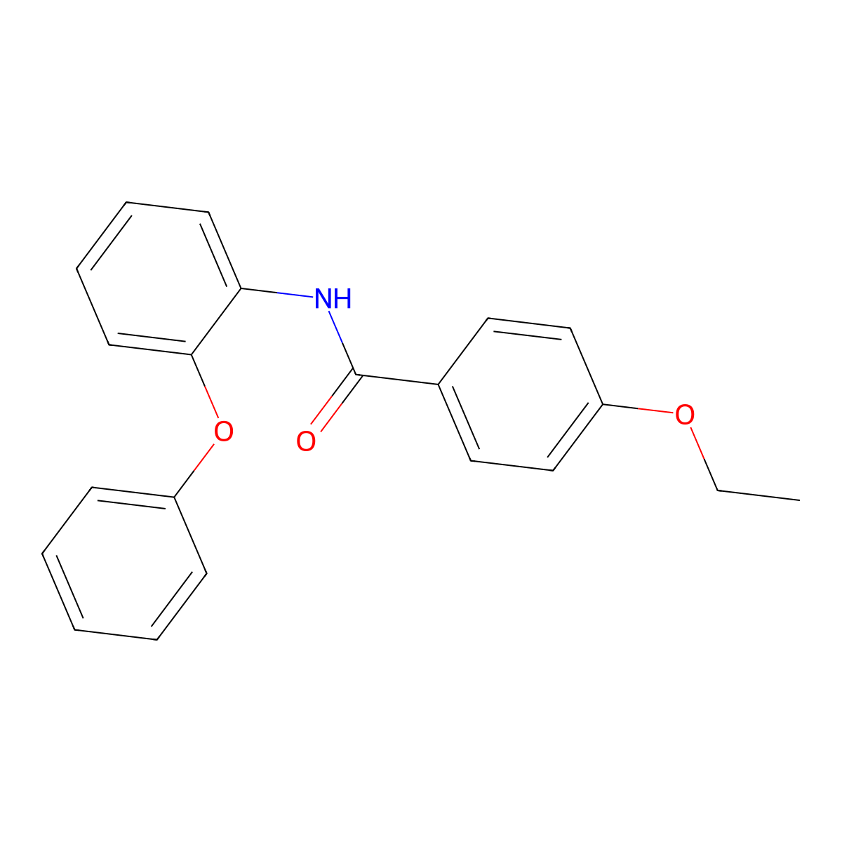 4-ethoxy-N-(2-phenoxyphenyl)benzamide molecular structure, CAS 545363-37-9
