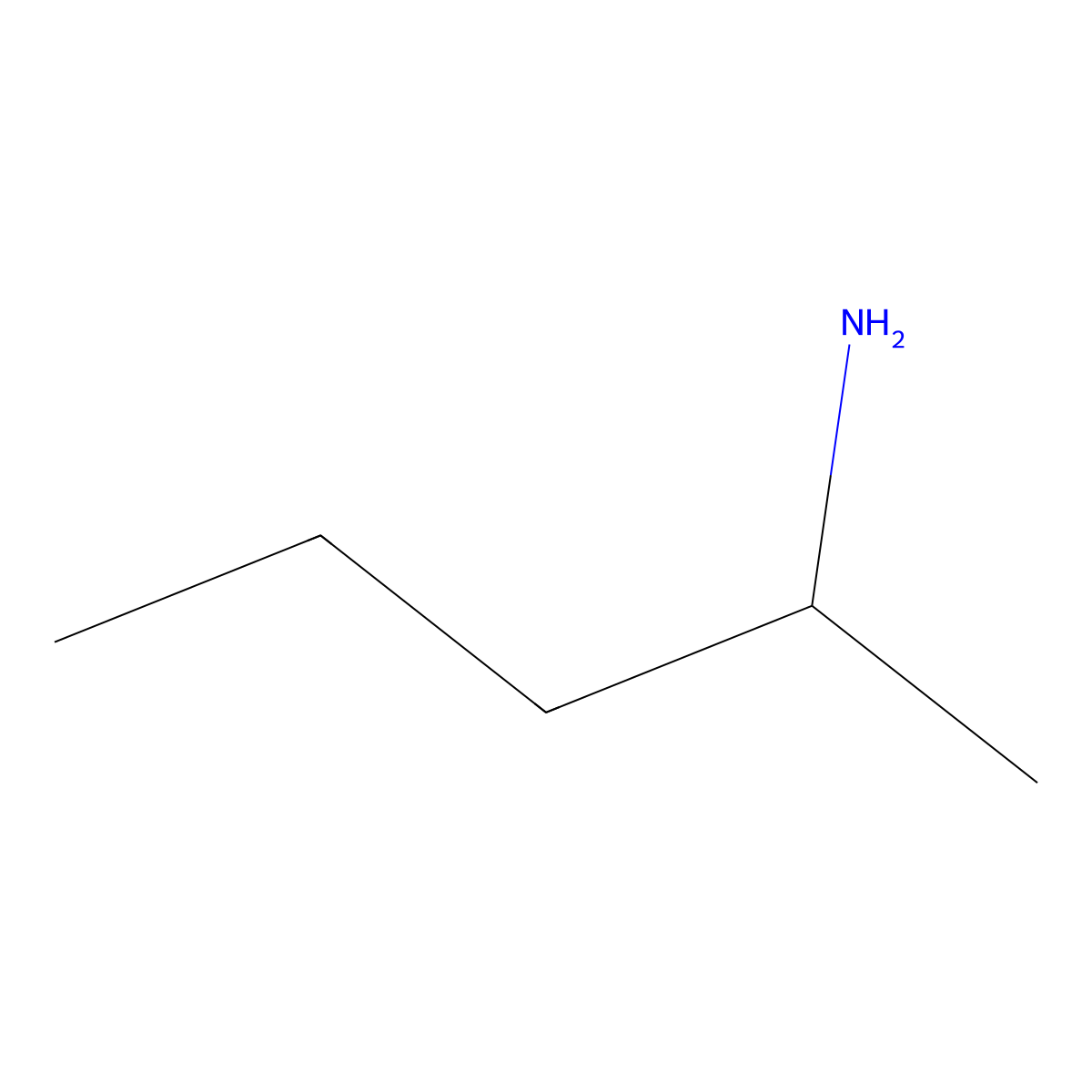 (2S)-pentan-2-amine molecular structure, CAS 54542-13-1
