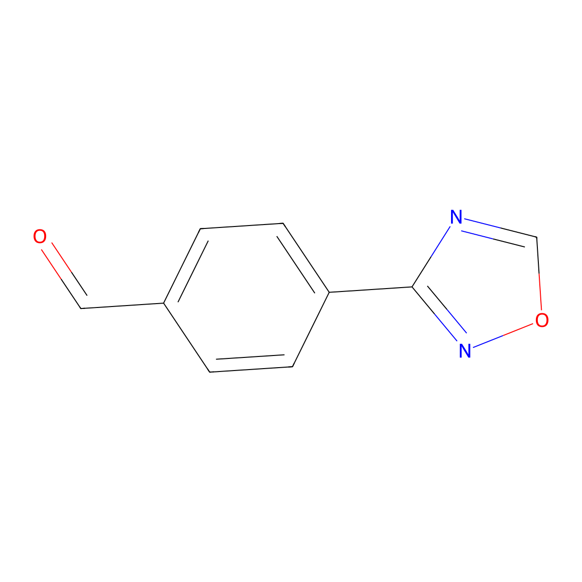 4-(1,2,4-Oxadiazol-3-yl)benzaldehyde molecular structure, CAS 545424-41-7