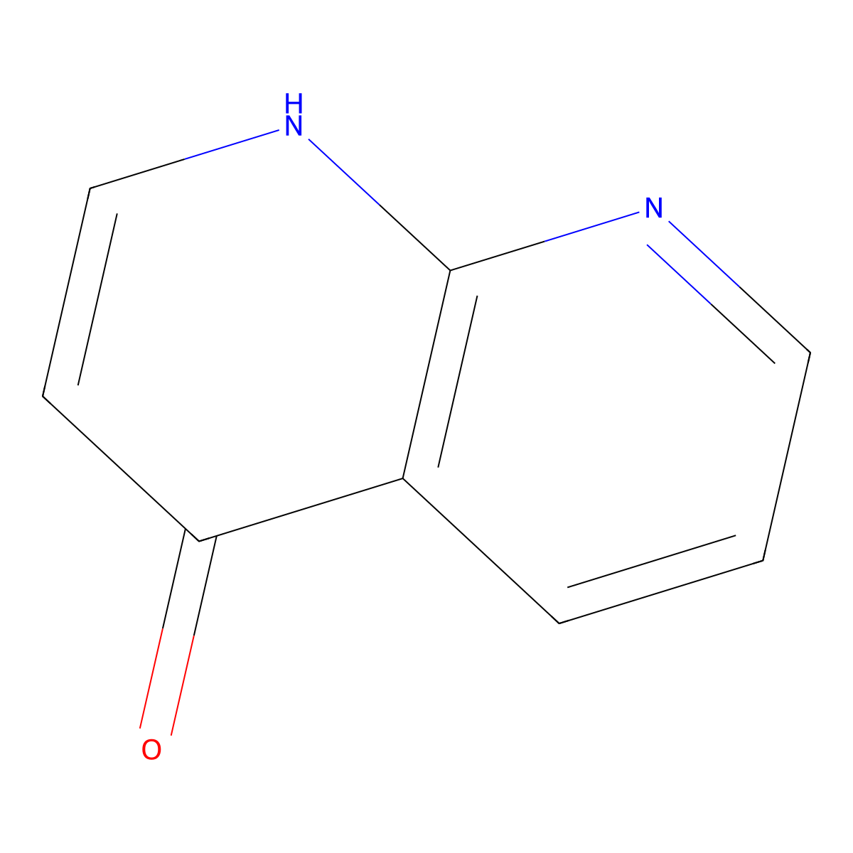1,8-Naphthyridin-4-OL molecular structure, CAS 54569-29-8