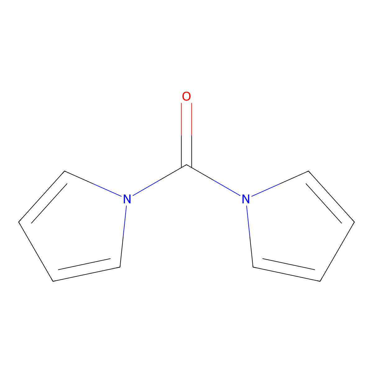 Methanone, di-1H-pyrrol-2-yl- molecular structure, CAS 54582-33-1