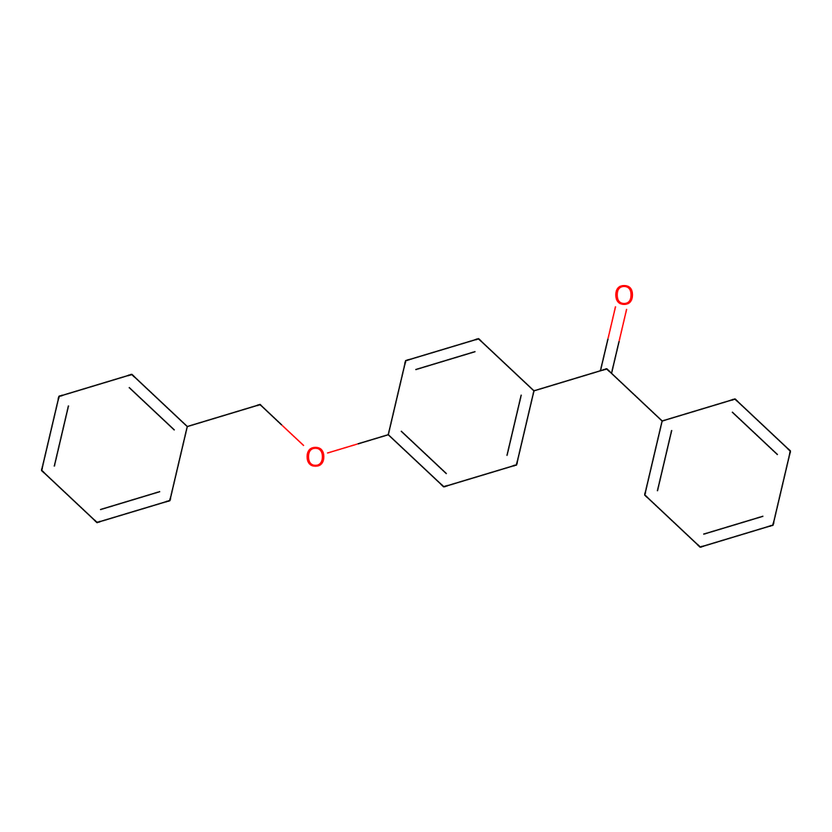4-Benzyloxybenzophenone molecular structure, CAS 54589-41-2