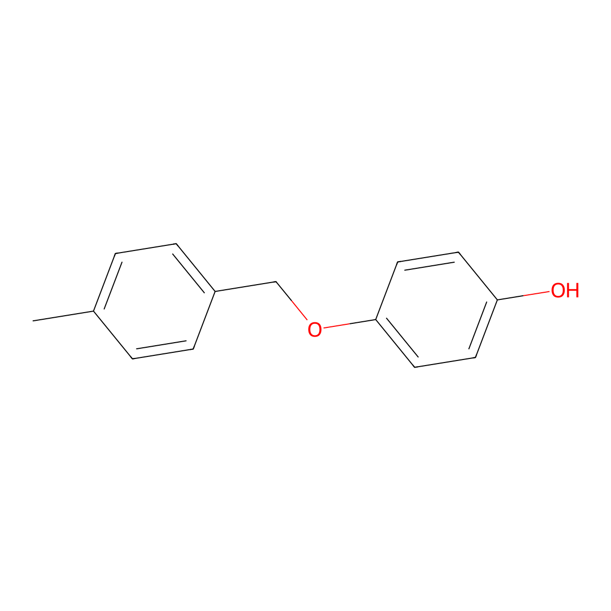 Phenol, 4-[(4-methylphenyl)methoxy]- molecular structure, CAS 54589-51-4
