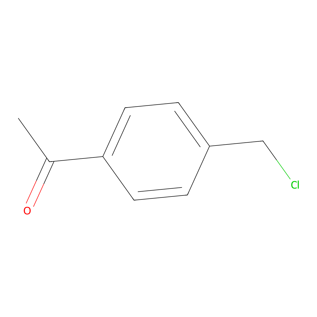 1-(4-(Chloromethyl)phenyl)ethan-1-one molecular structure, CAS 54589-56-9
