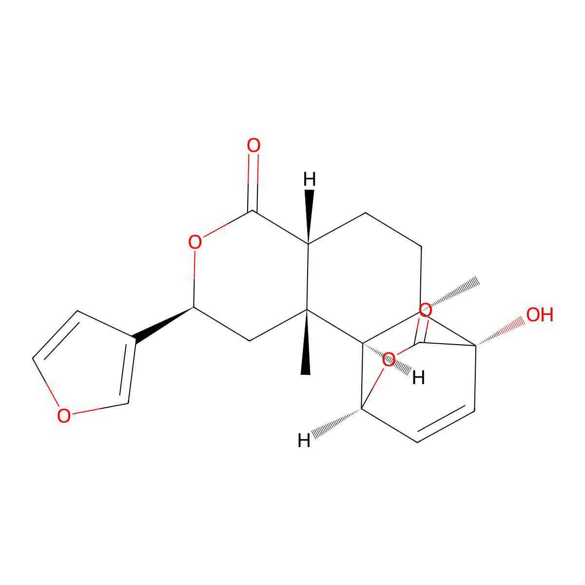 Columbin molecular structure, CAS 546-97-4