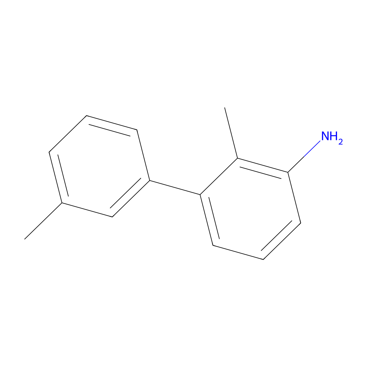 2,3'-Dimethyl-[1,1'-biphenyl]-3-amine molecular structure, CAS 546094-17-1