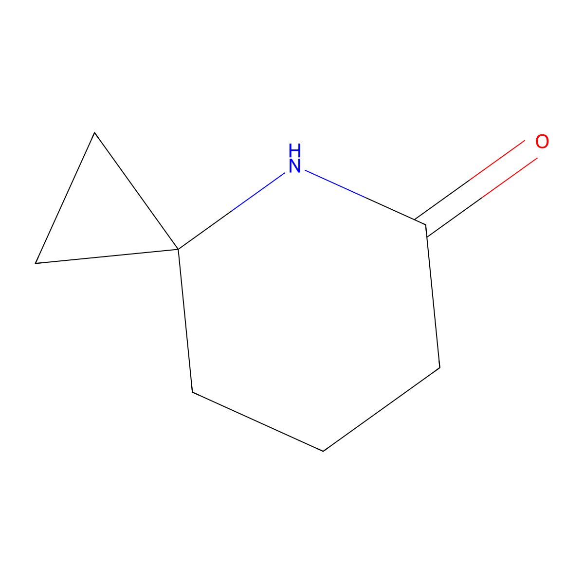 4-Azaspiro[2.5]octan-5-one molecular structure, CAS 546114-04-9