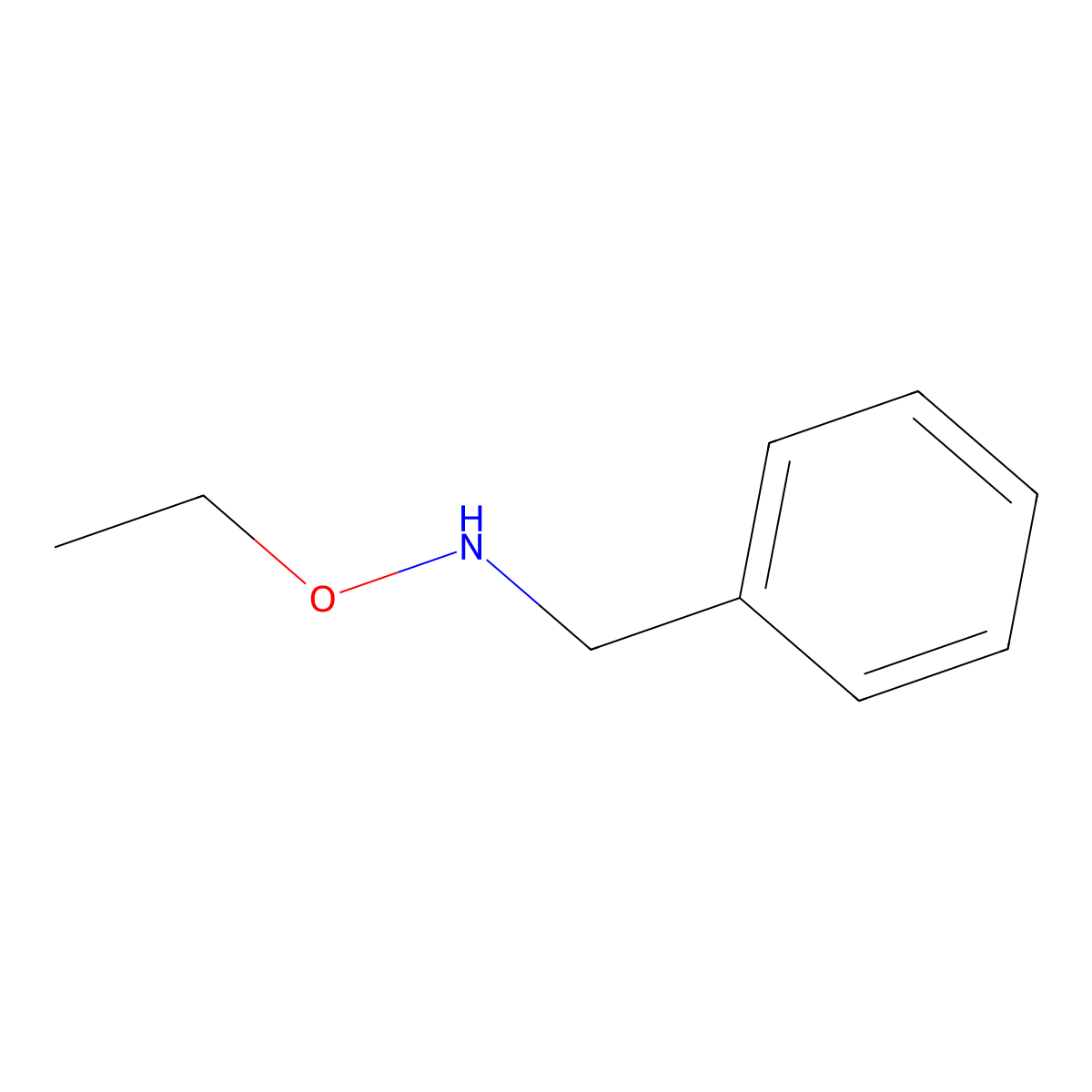 Benzyl(ethoxy)amine molecular structure, CAS 54615-11-1