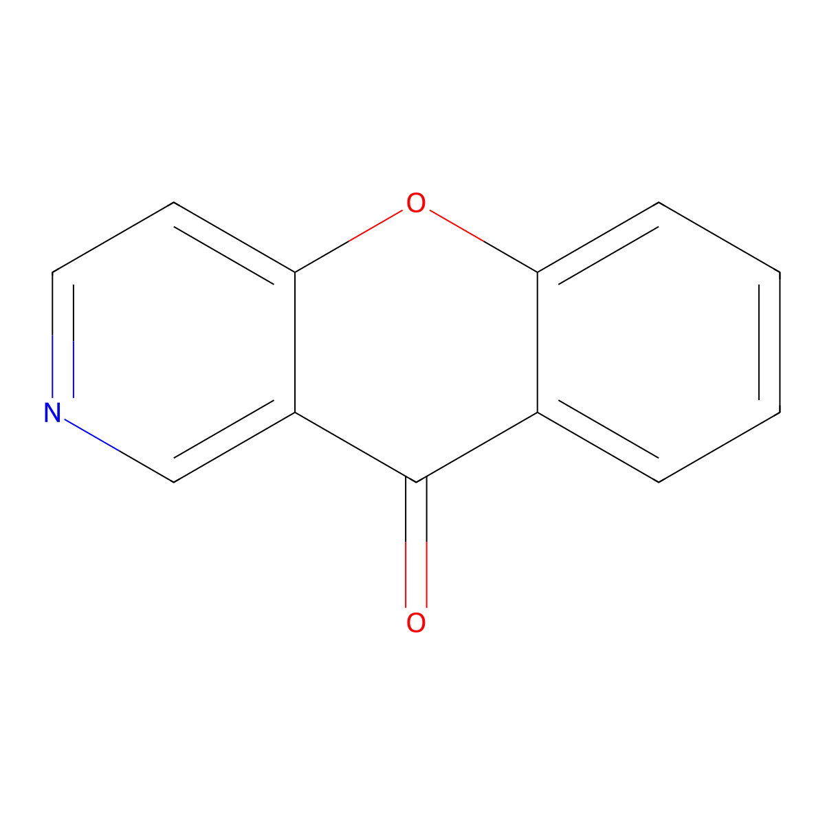 10H-[1]Benzopyrano[3,2-c]pyridin-10-one molecular structure, CAS 54629-30-0