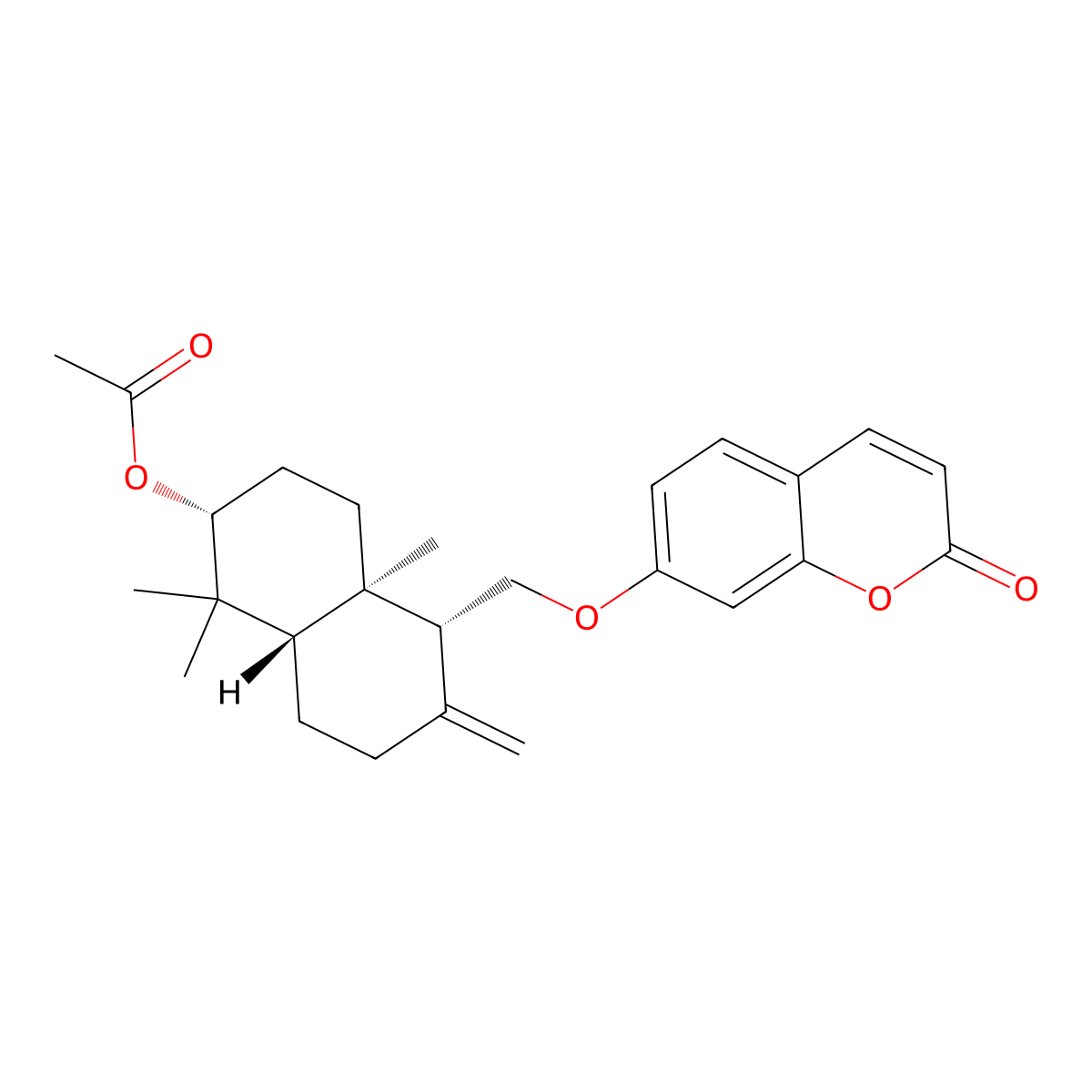 Polyanthin molecular structure, CAS 54631-86-6