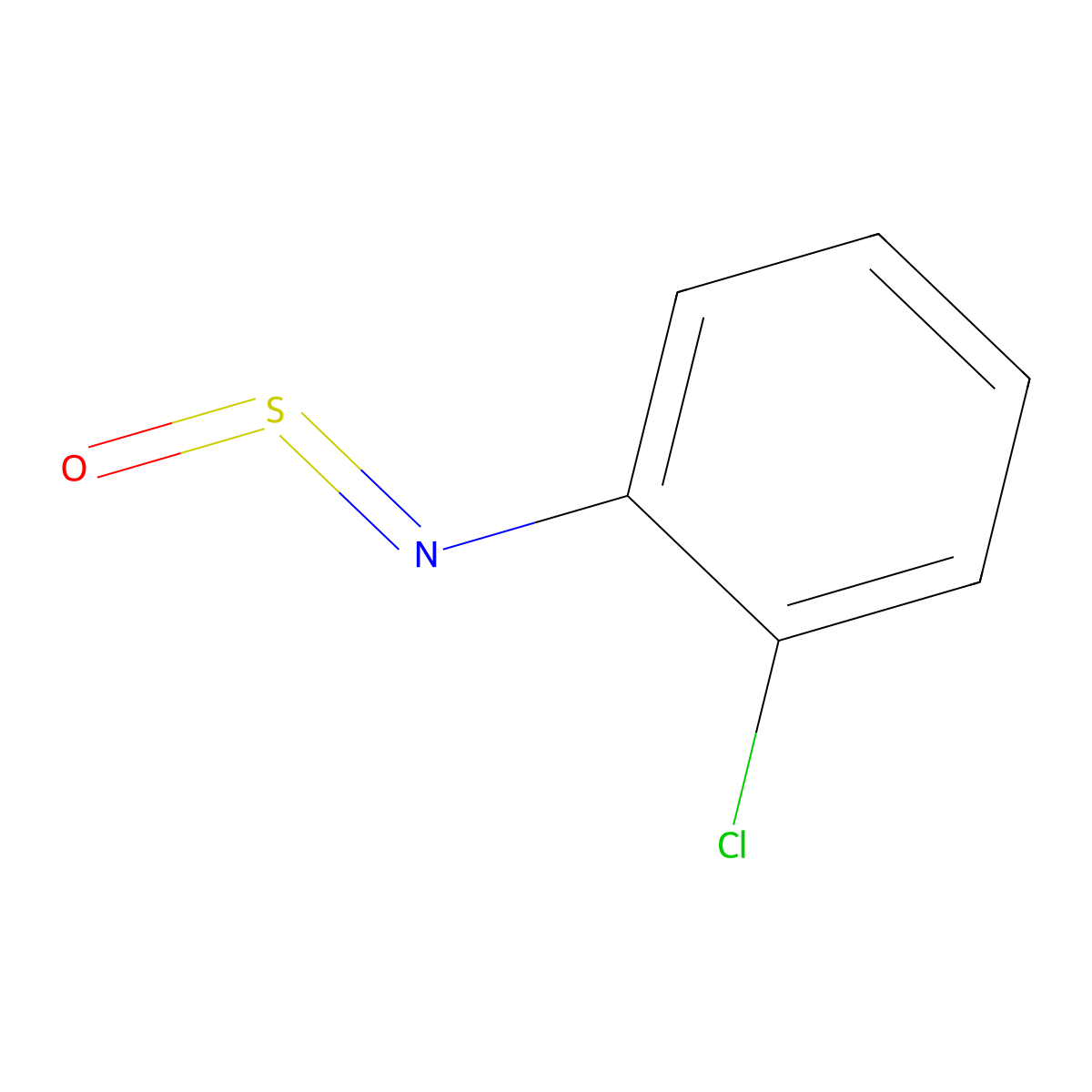 2-Chloro-N-sulfinylbenzenamine molecular structure, CAS 5464-64-2