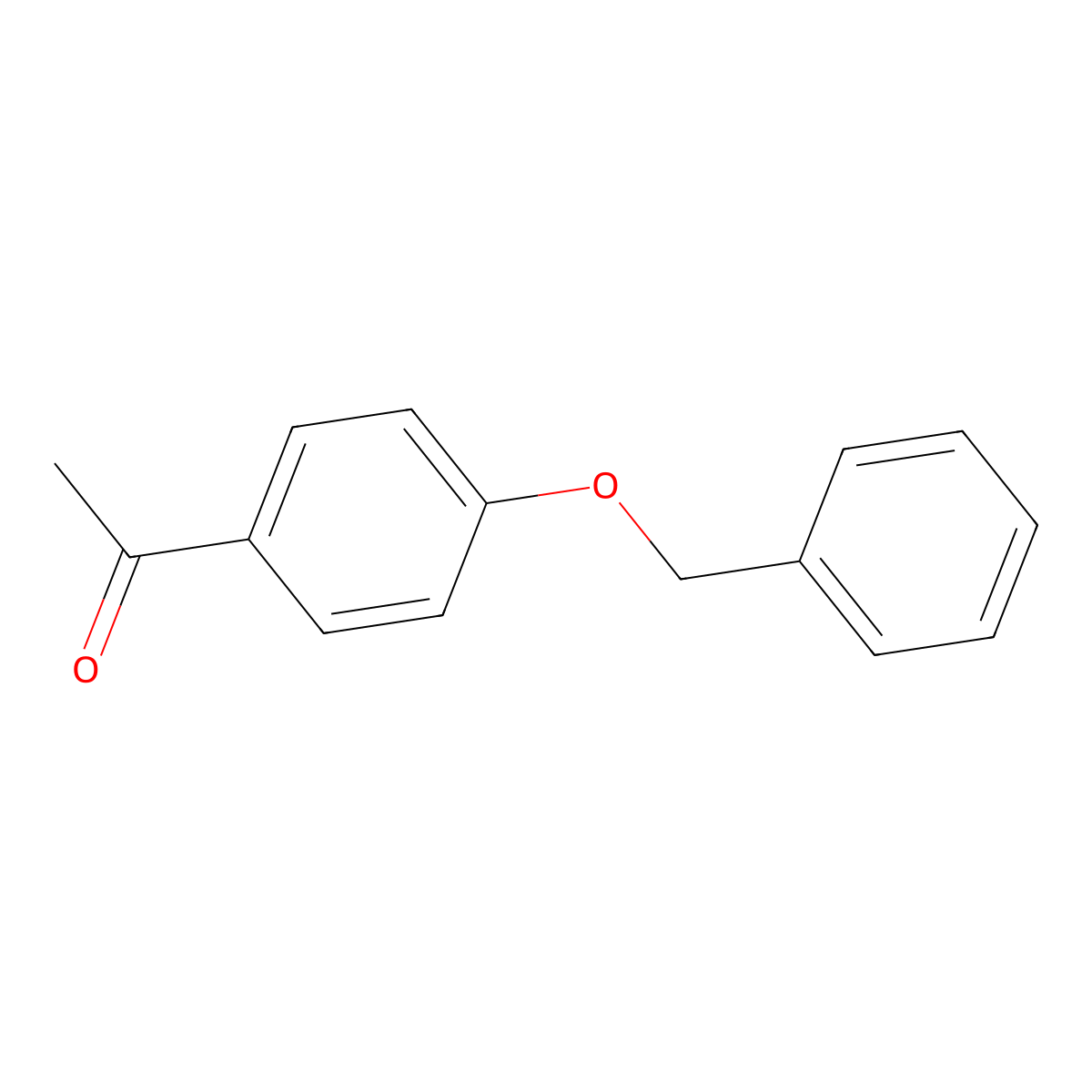1-[4-(Benzyloxy)phenyl]ethan-1-one molecular structure, CAS 54696-05-8