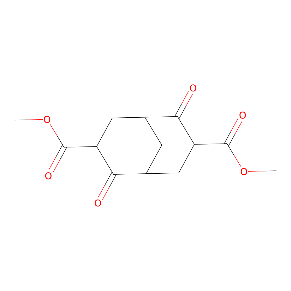 Dimethyl 2,6-dioxobicyclo[3.3.1]nonane-3,7-dicarboxylate molecular structure, CAS 54696-28-5