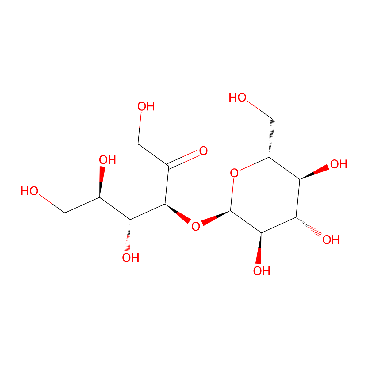 Turanose molecular structure, CAS 547-25-1