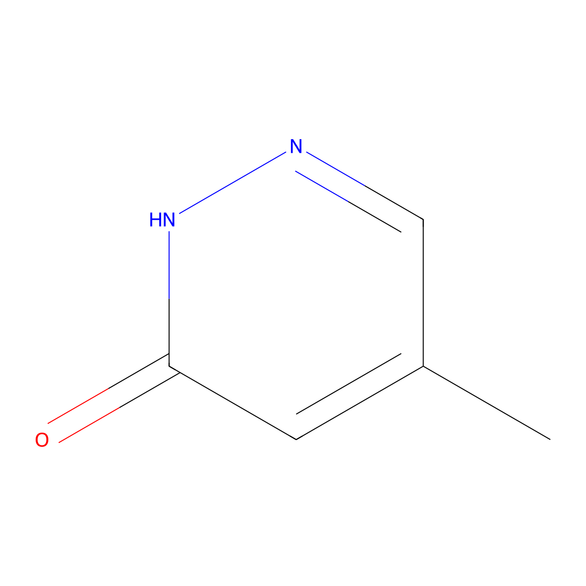 5-Methylpyridazin-3-ol molecular structure, CAS 54709-94-3
