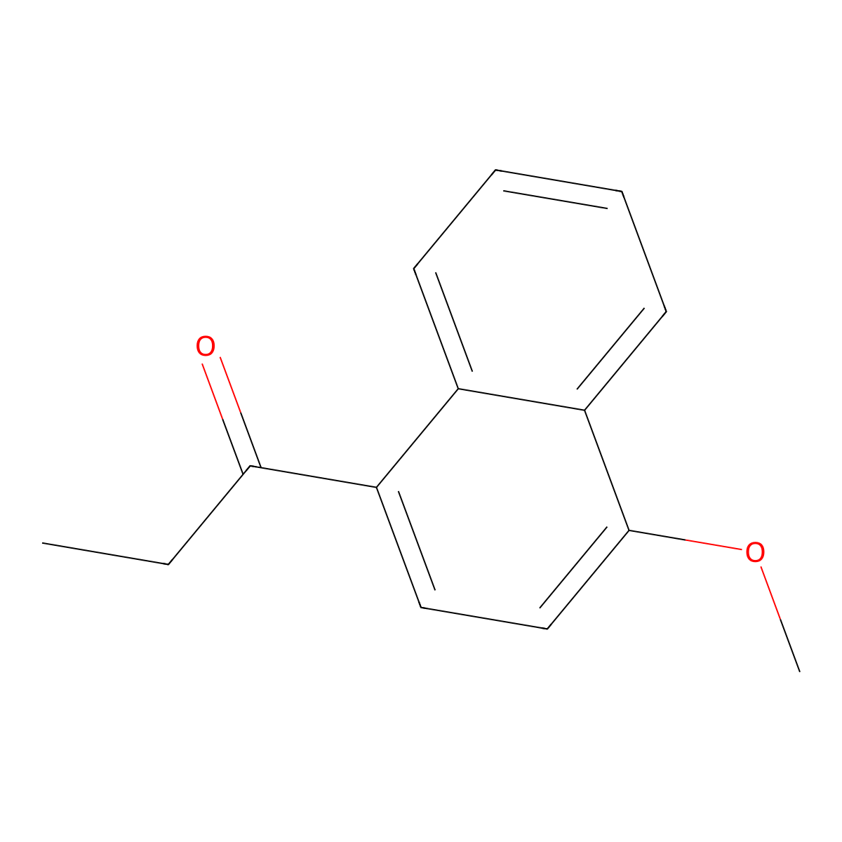 1-(4-Methoxynaphthalen-1-yl)propan-1-one molecular structure, CAS 5471-38-5