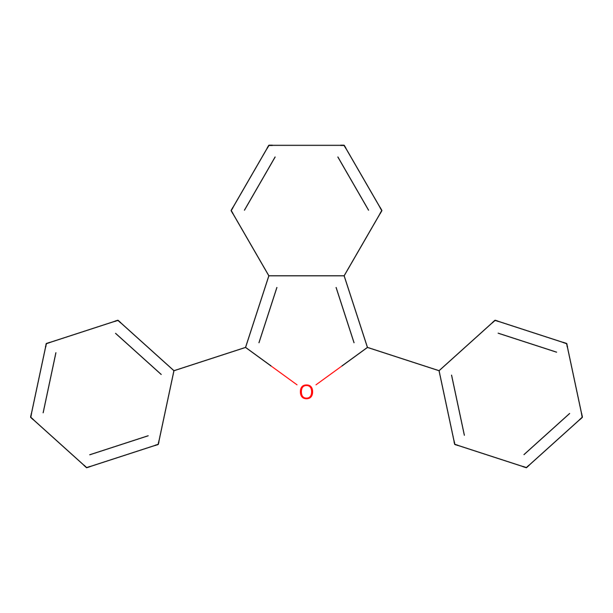 1,3-Diphenylisobenzofuran molecular structure, CAS 5471-63-6