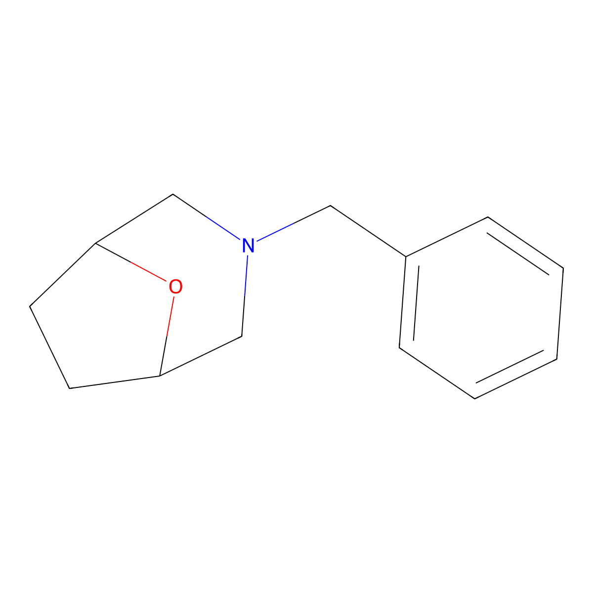 3-Benzyl-8-oxa-3-azabicyclo[3.2.1]octane molecular structure, CAS 54745-75-4