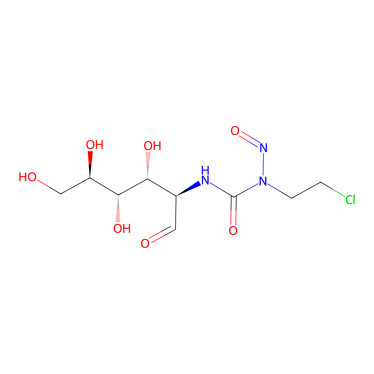 Chlorozotocin molecular structure, CAS 54749-90-5