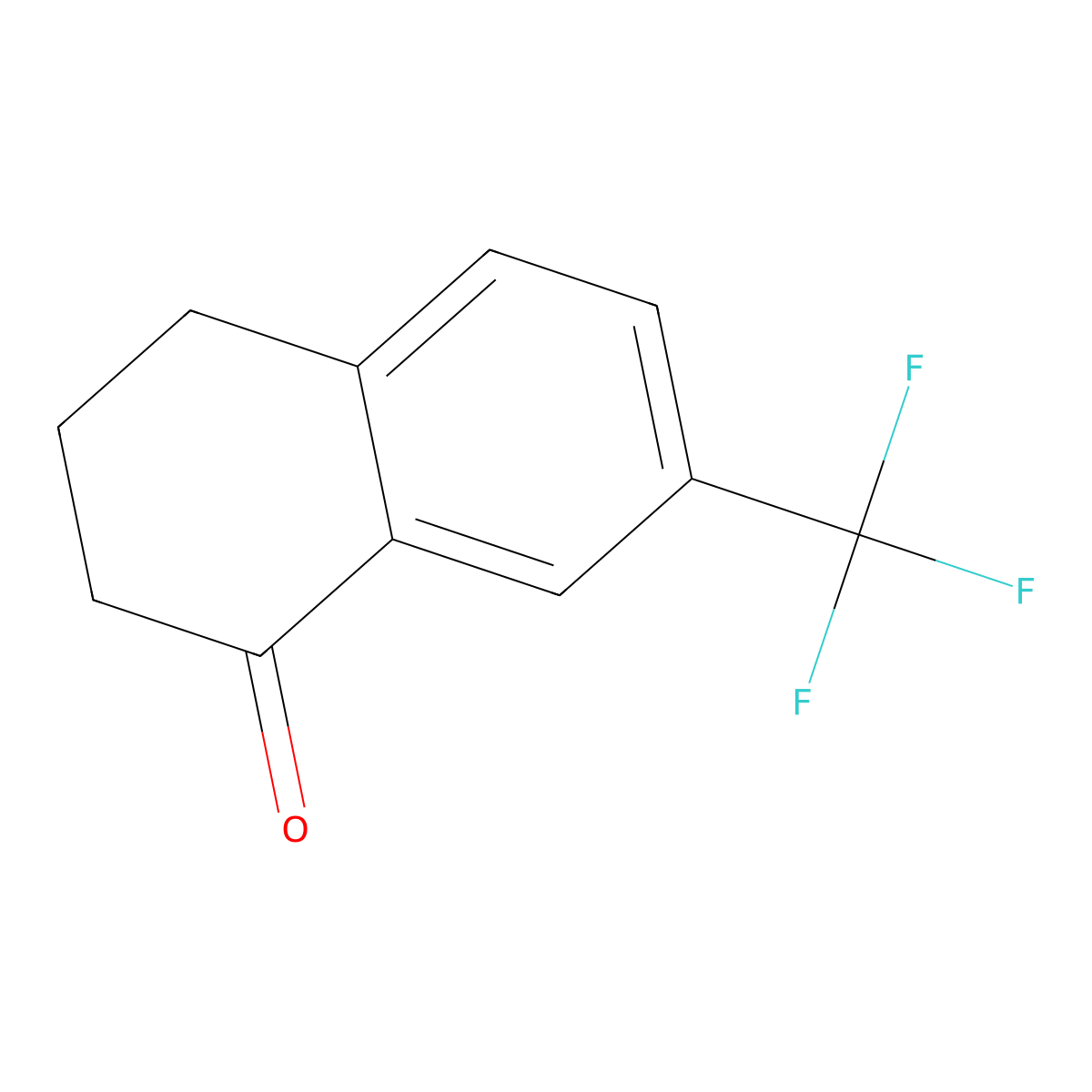 7-(Trifluoromethyl)-1-tetralone molecular structure, CAS 54752-50-0