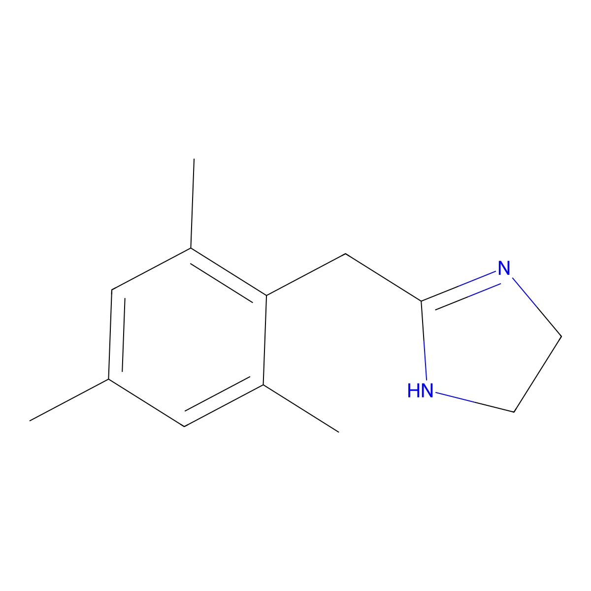 Lerimazoline molecular structure, CAS 54765-26-3
