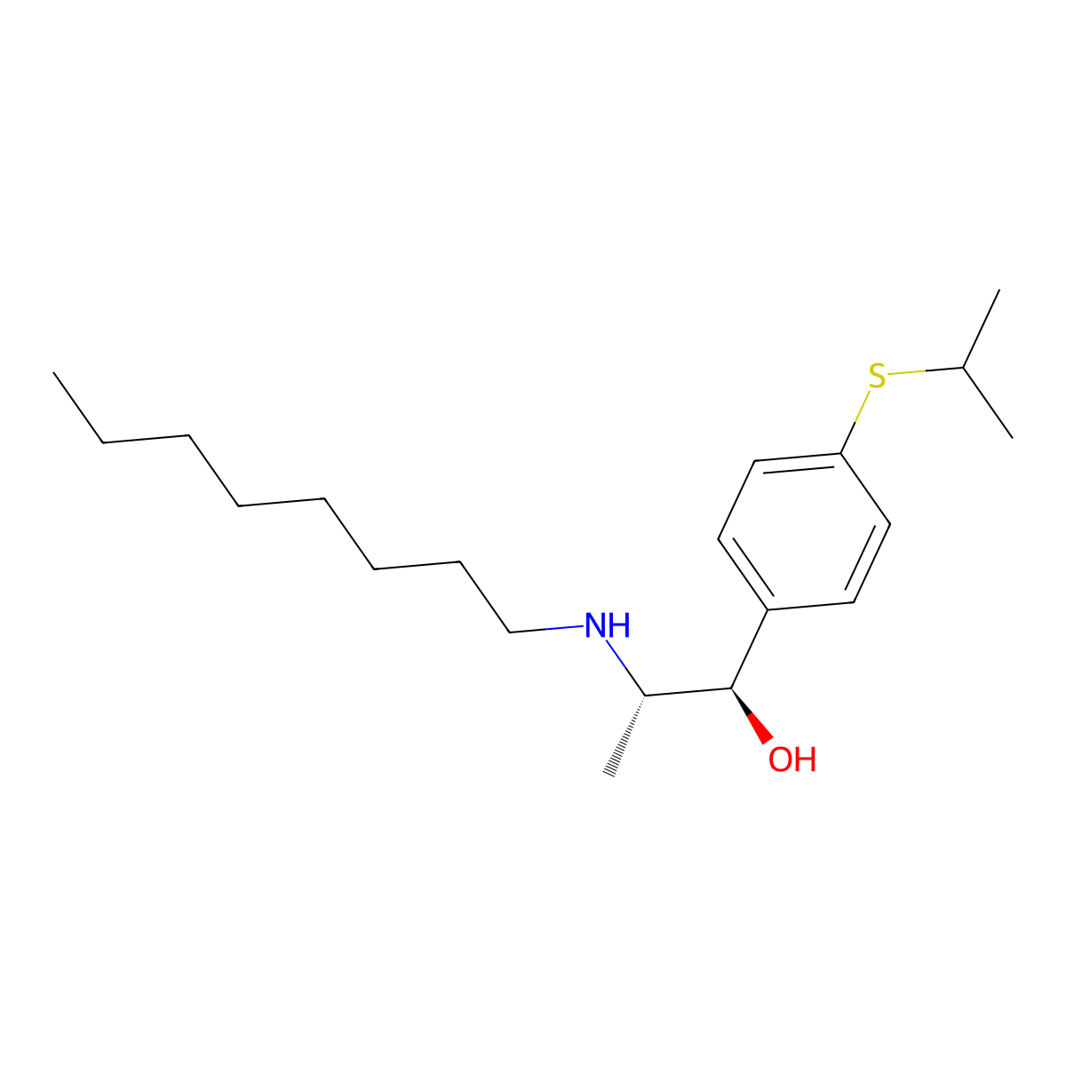 Suloctidil molecular structure, CAS 54767-75-8