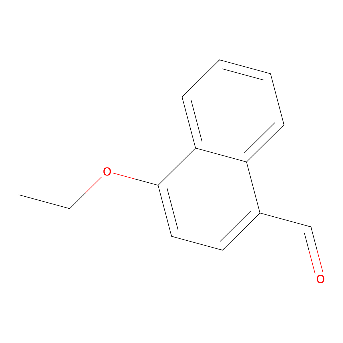 4-Ethoxy-1-naphthaldehyde molecular structure, CAS 54784-08-6