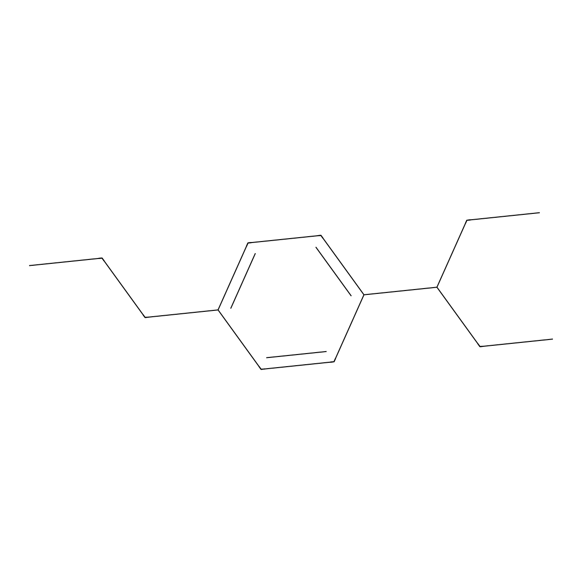1-(1-Ethylpropyl)-4-propylbenzene molecular structure, CAS 54789-16-1