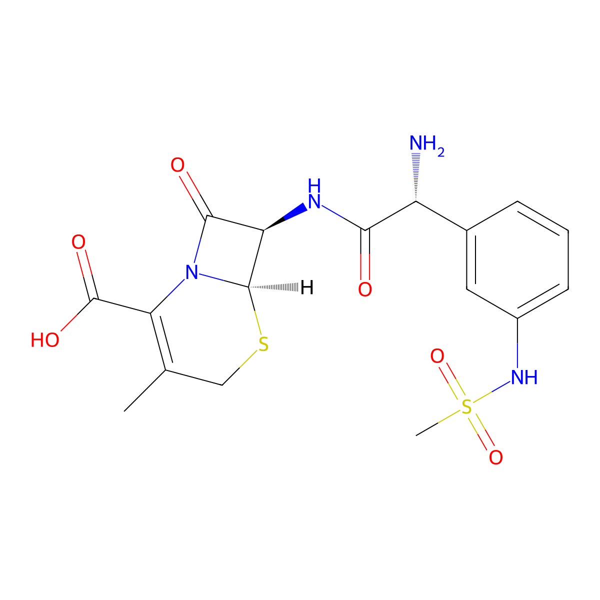 Cefsumide molecular structure, CAS 54818-11-0