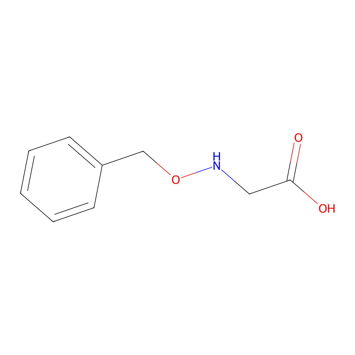 Glycine, N-(phenylmethoxy)- molecular structure, CAS 54837-14-8