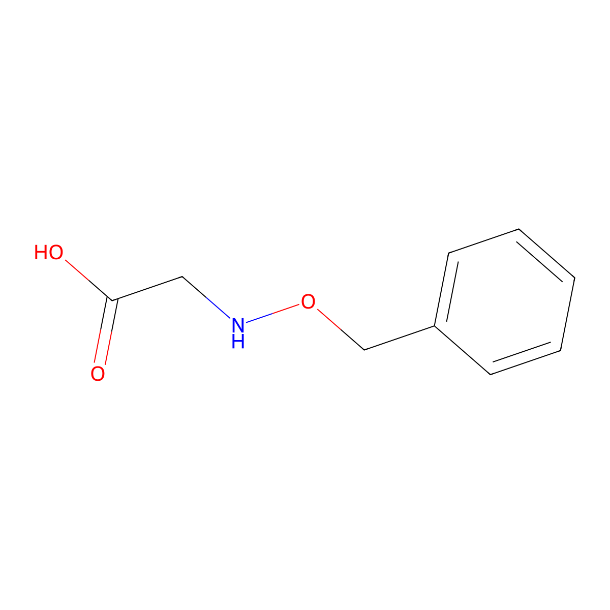 Glycine, N-(phenylmethoxy)- molecular structure, CAS 54837-14-8