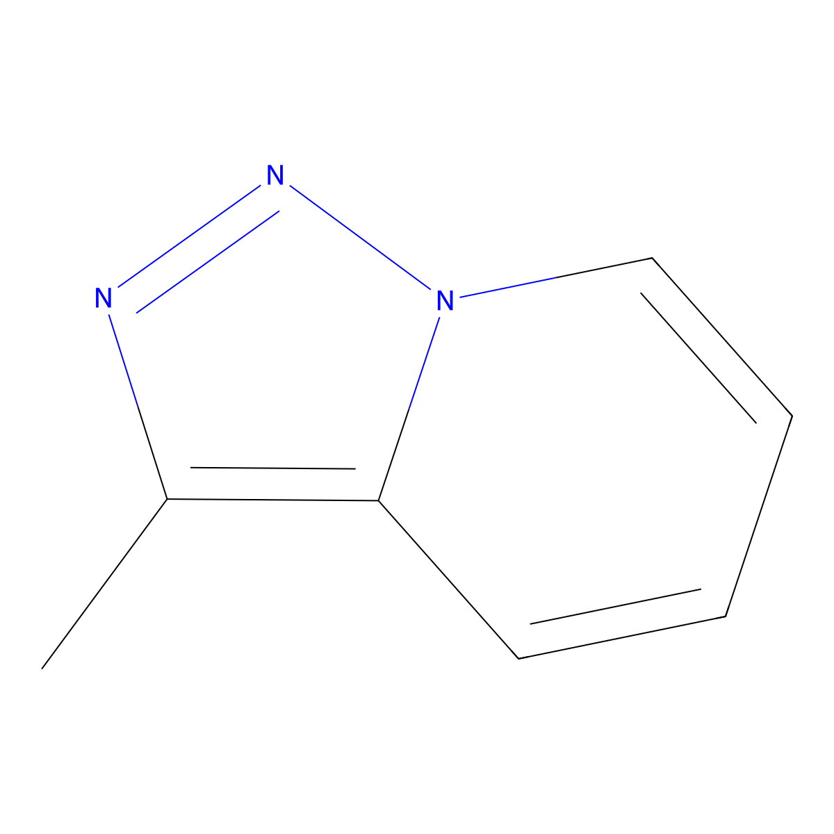 3-Methyl-[1,2,3]triazolo[1,5-a]pyridine molecular structure, CAS 54856-82-5