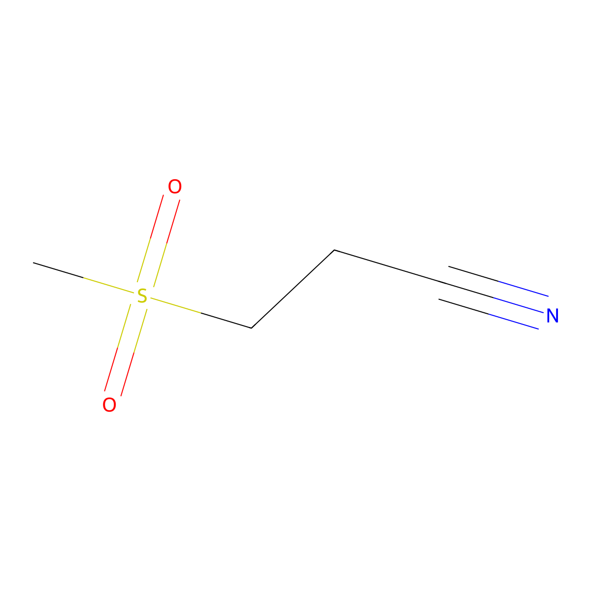 Dapansutrile molecular structure, CAS 54863-37-5