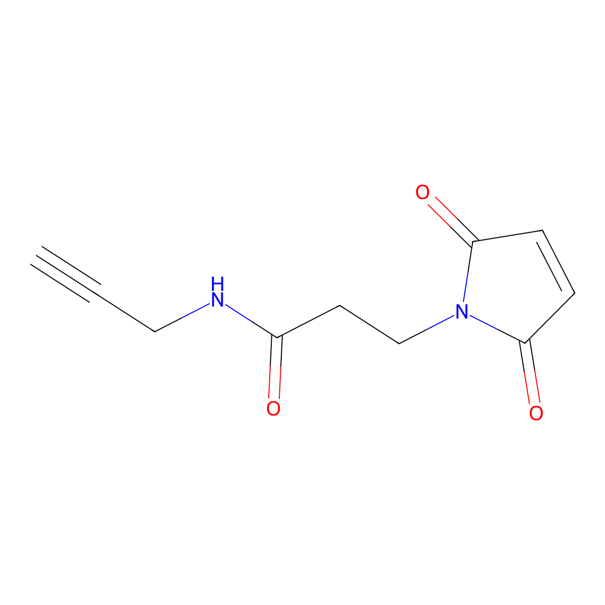 Mal-Alkyne molecular structure, CAS 548777-19-1