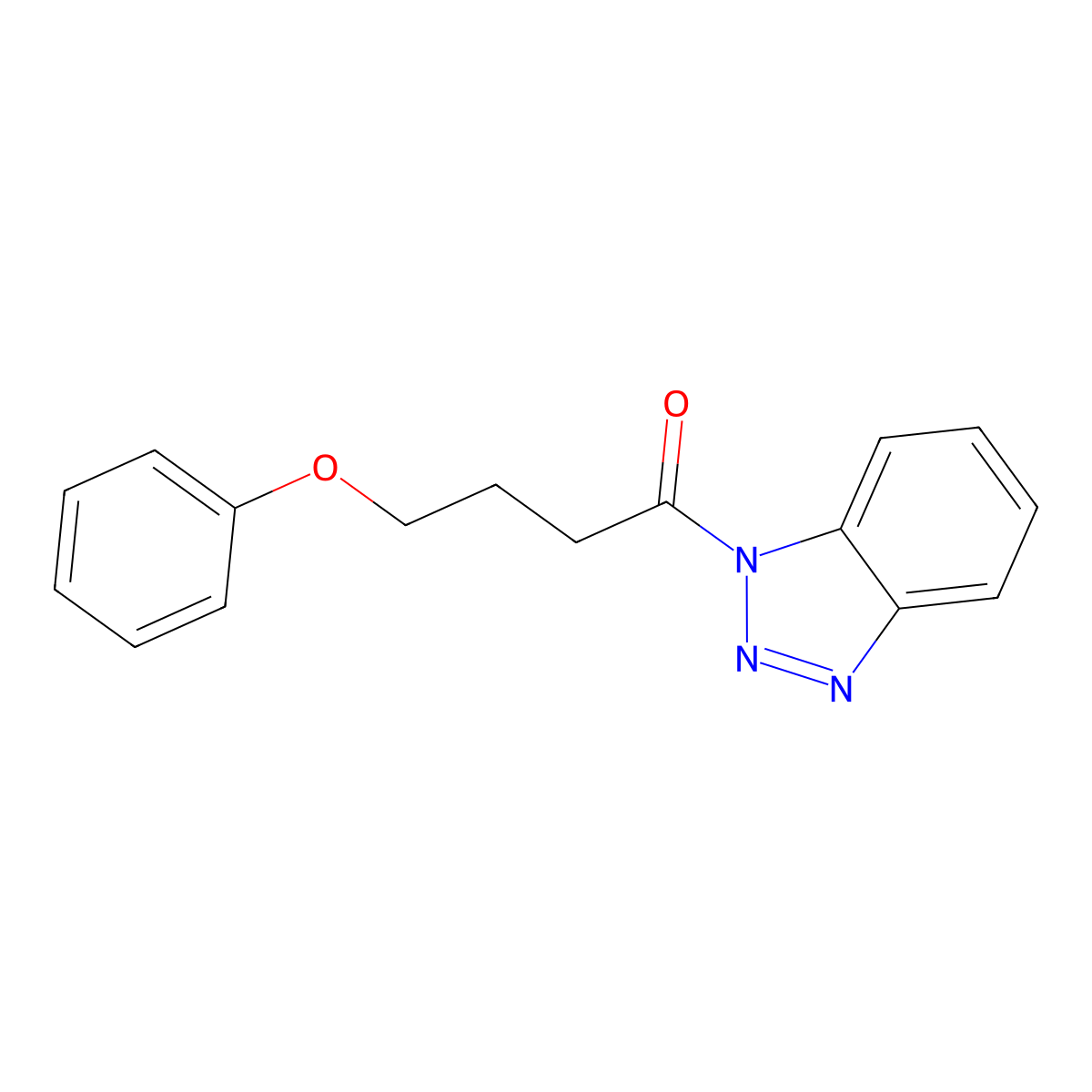 1-(Benzotriazol-1-yl)-4-phenoxybutan-1-one molecular structure, CAS 548789-57-7