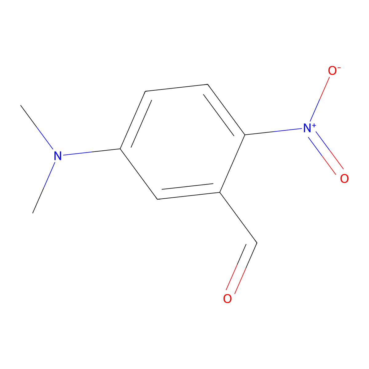 5-(Dimethylamino)-2-nitrobenzaldehyde molecular structure, CAS 548798-23-8