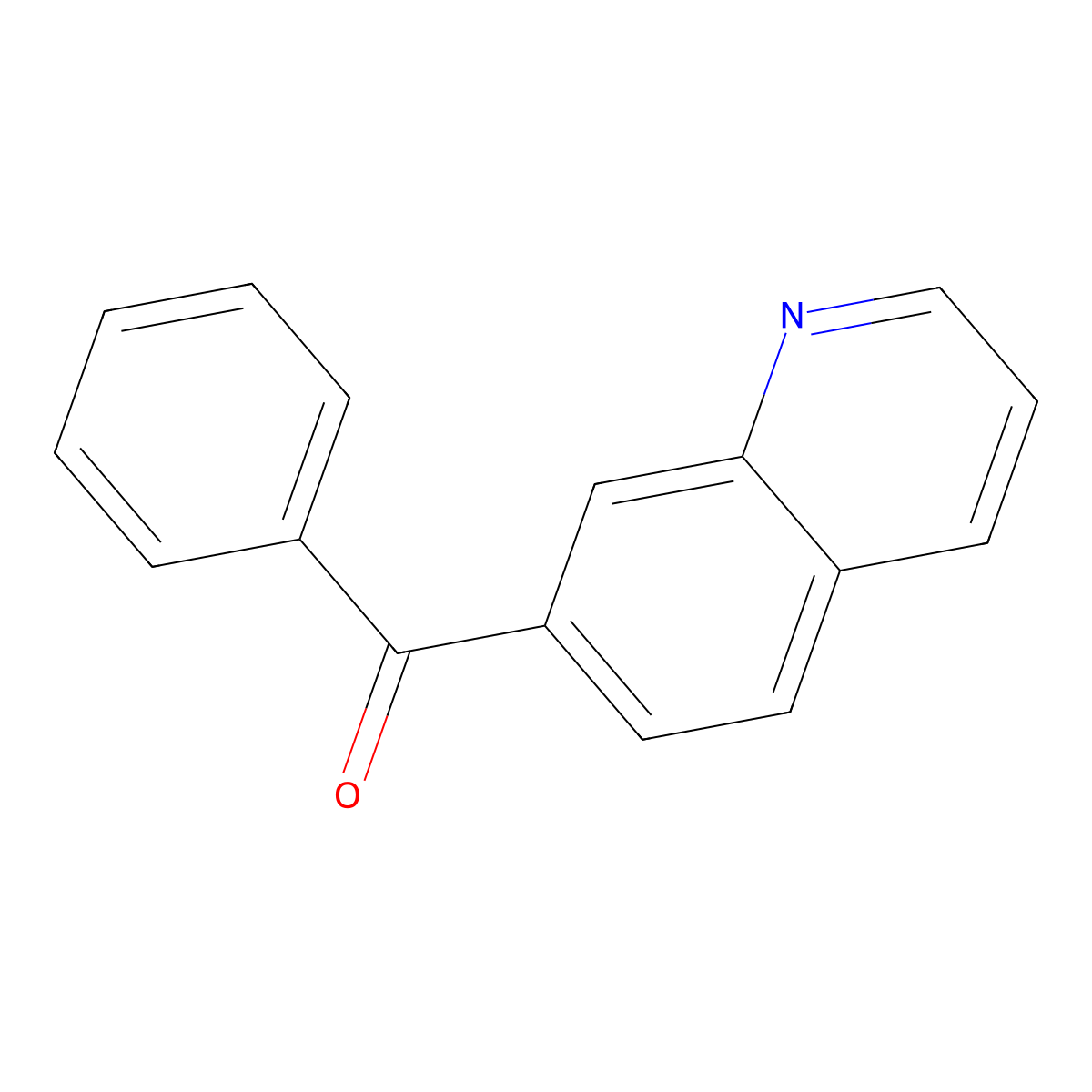 7-Benzoylquinoline molecular structure, CAS 54885-03-9