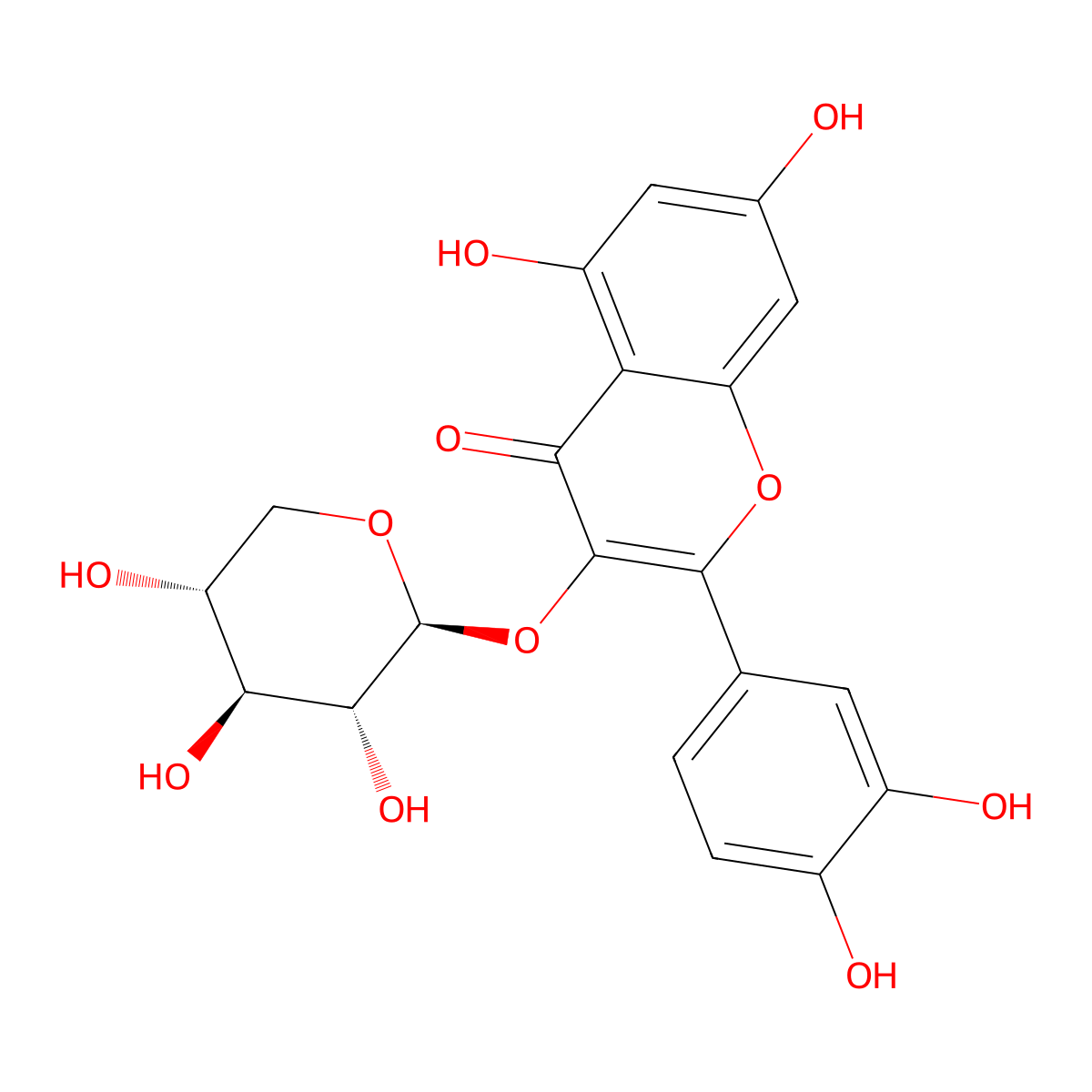 Reynoutrin molecular structure, CAS 549-32-6