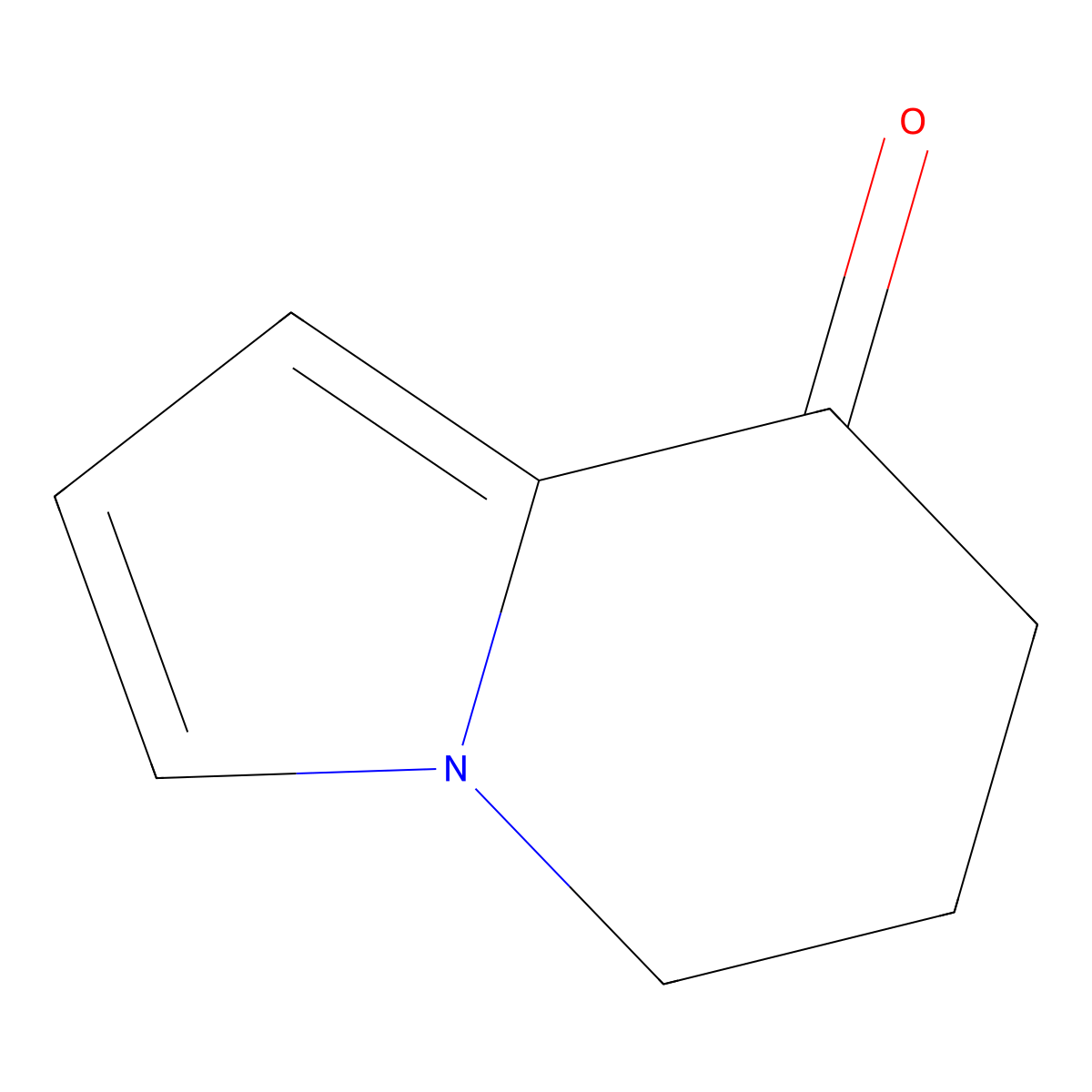 5,6,7,8-Tetrahydroindolizin-8-one molecular structure, CAS 54906-44-4