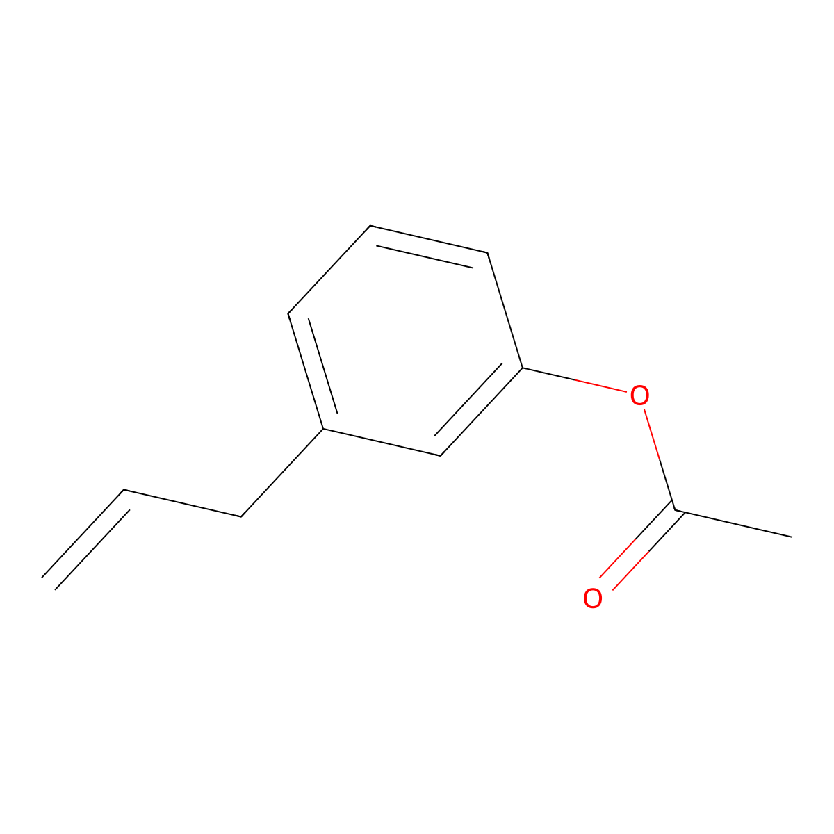3-(3-Acetoxyphenyl)-1-propene molecular structure, CAS 549532-78-7