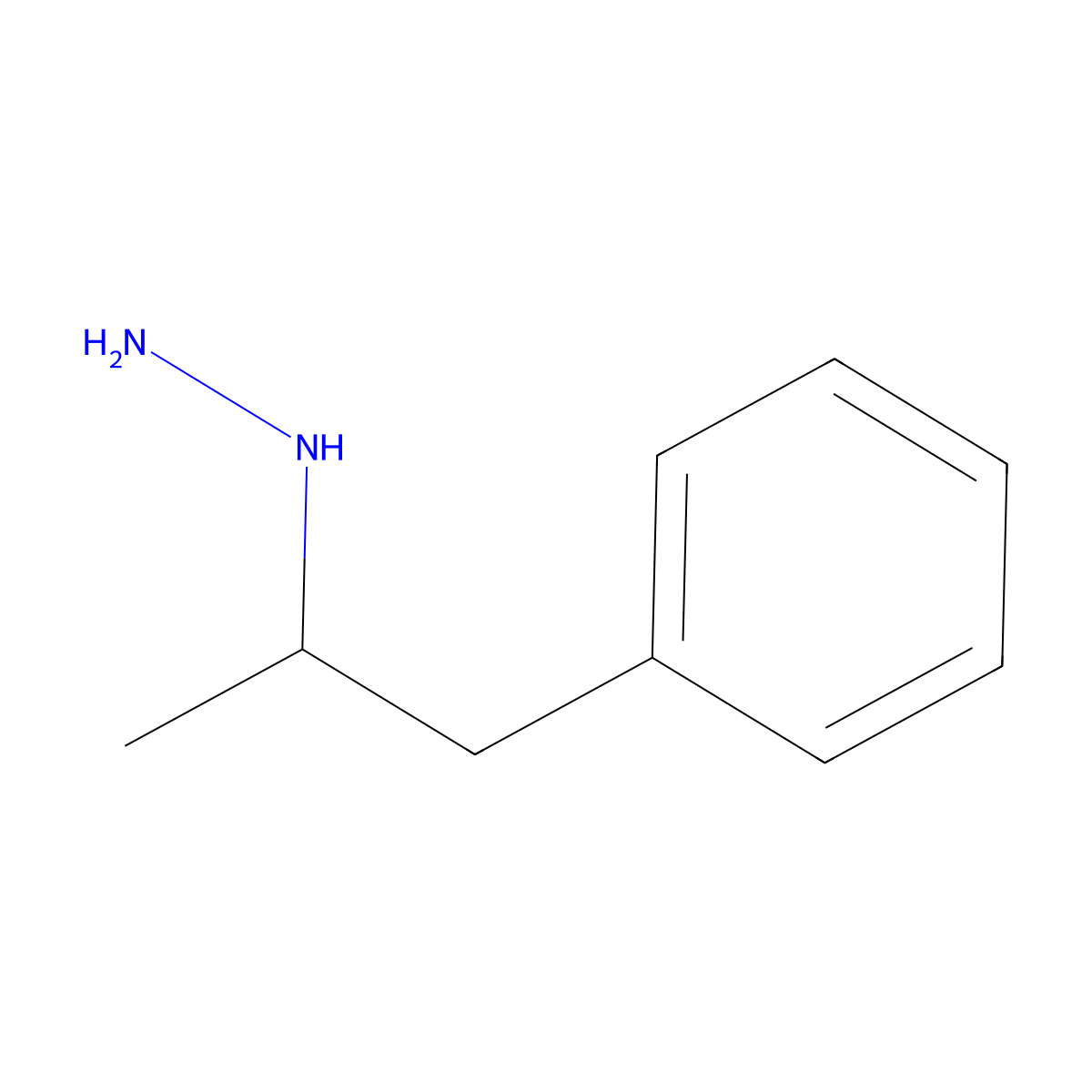 Pheniprazine molecular structure, CAS 55-52-7