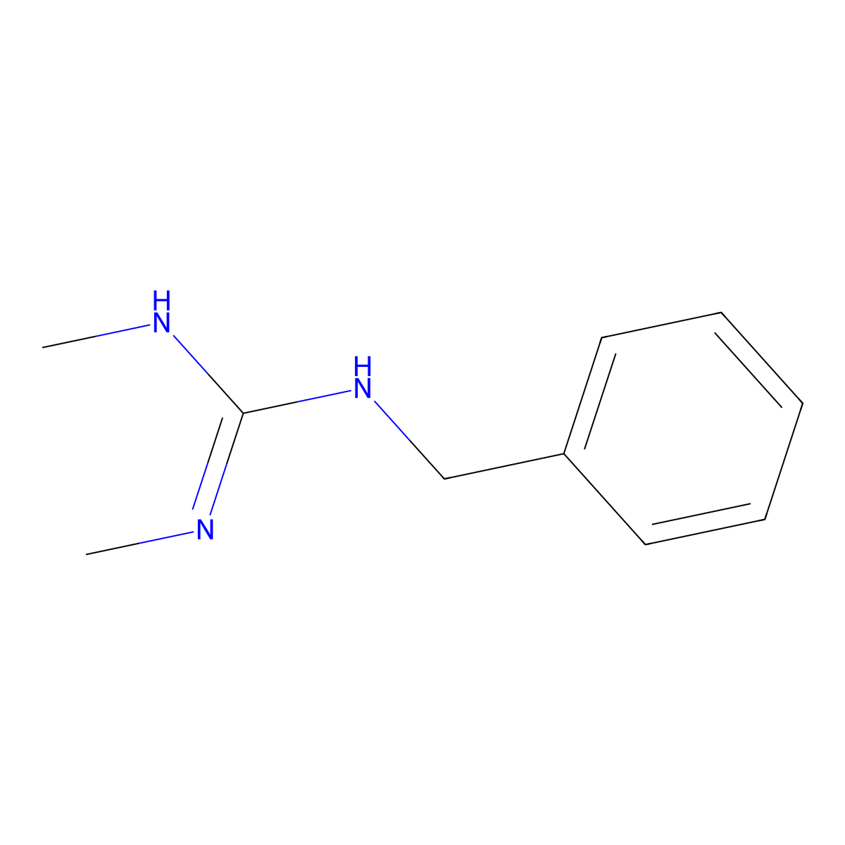 Bethanidine molecular structure, CAS 55-73-2