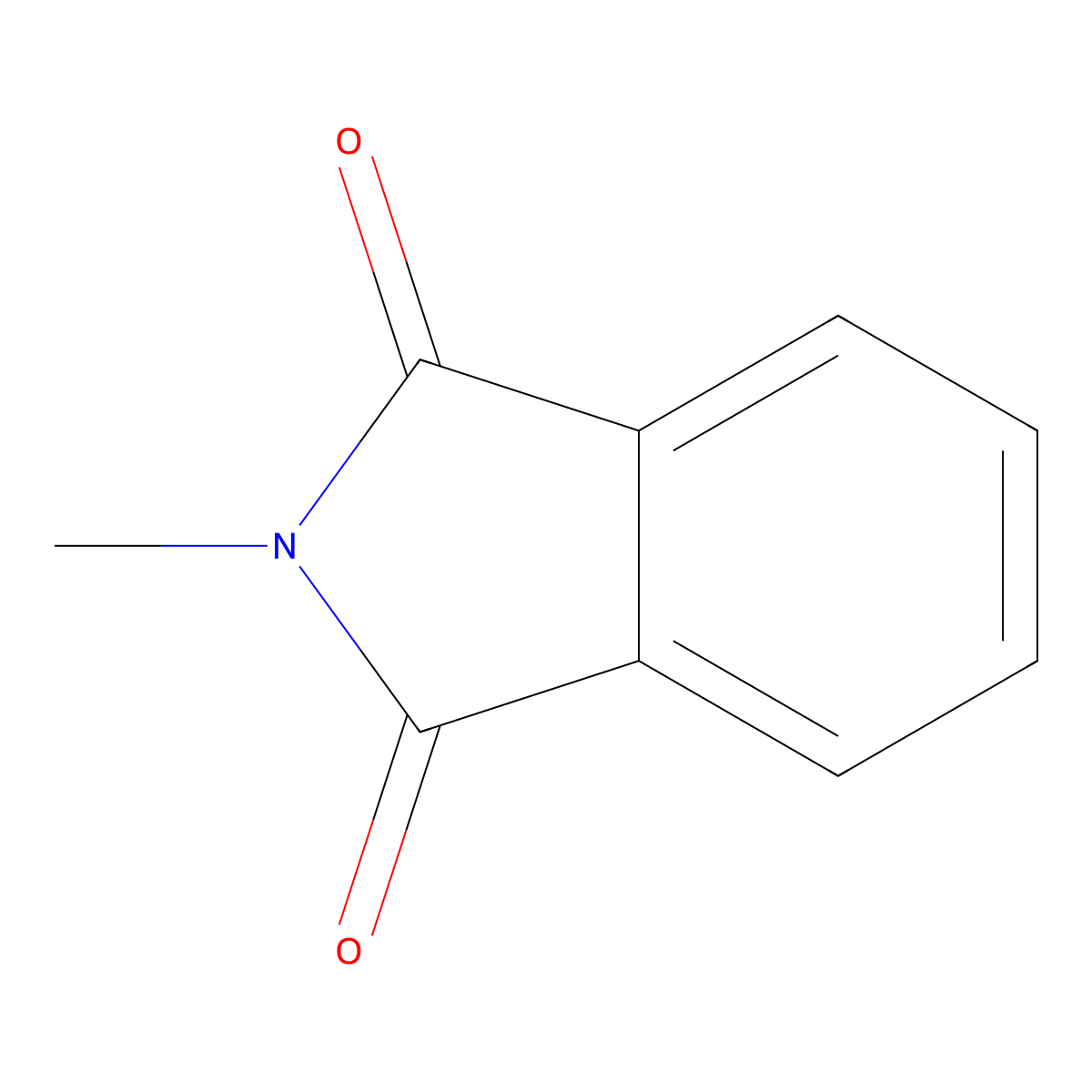 N-Methylphthalimide molecular structure, CAS 550-44-7