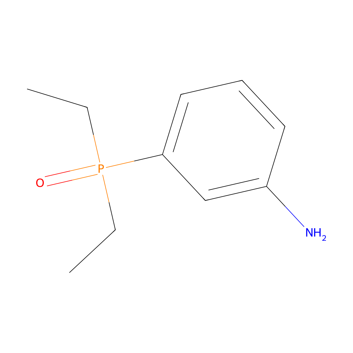 3-(Diethylphosphoryl)aniline molecular structure, CAS 55039-16-2
